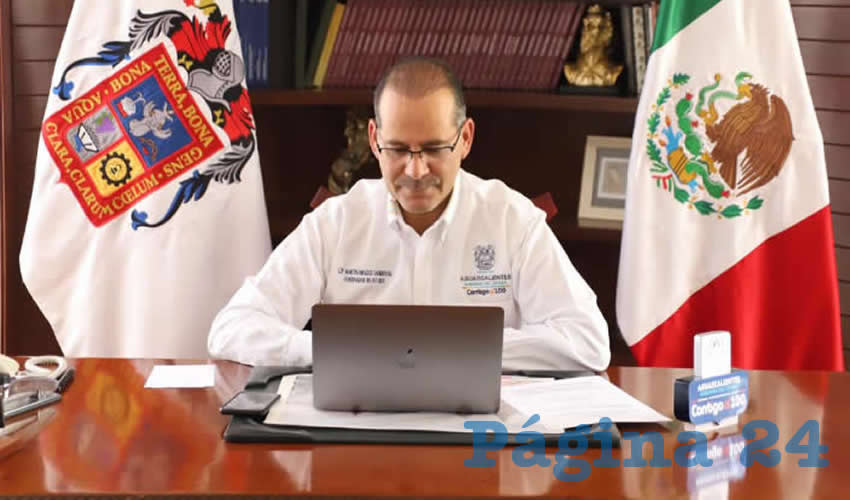 El mandatario estatal sostuvo otra videoconferencia, esta vez con el embajador de Japón en México, Yasushi Takase