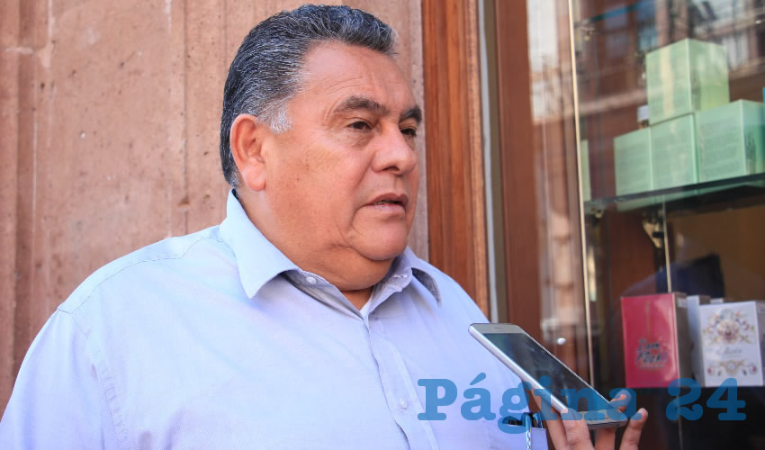 Arturo Ortiz Méndez, dirigente estatal del Partido de la Revolución Democrática (PRD) (Foto Archivo Página 24)