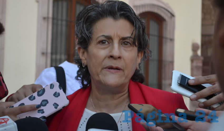 Gema Mercado Sánchez, titular de la Secretaría de Educación (Seduzac) (Foto Archivo Página 24)