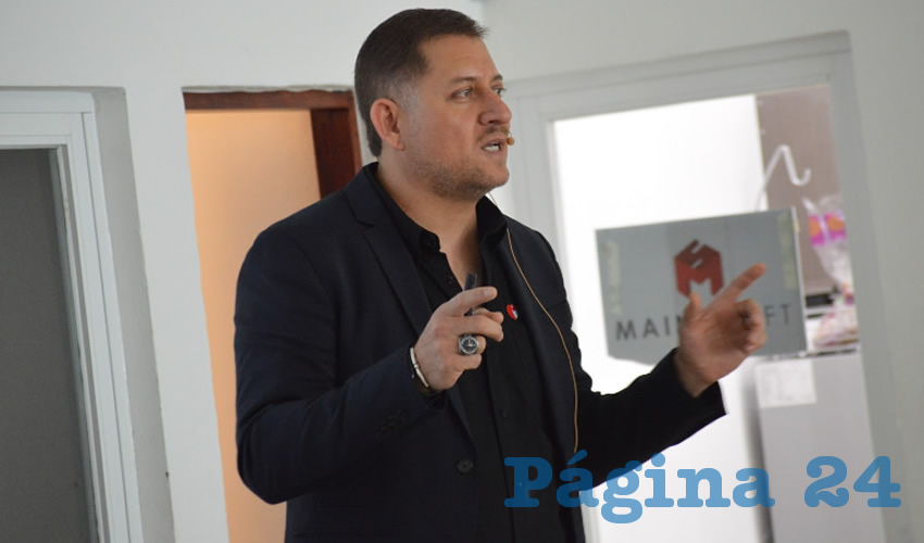 Cuitláhuac Pérez Cerros, presidente del clúster automotriz de Aguascalientes Manufacturing Automotive Enterprises Network (MAEN)