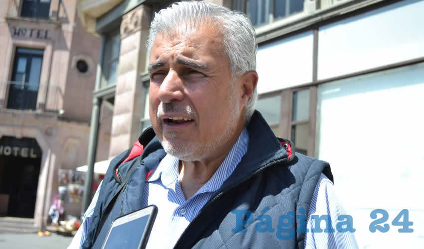 José Narro Céspedes, senador por Movimiento de Regeneración Nacional (Morena) y líder estatal del Frente Popular de Lucha de Zacatecas (FPLZ) (Foto Archivo Página 24)