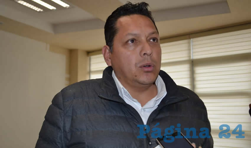 Alejandro Valadez Perea, presidente de la Cámara Nacional de la Industria de Transformación (Canacintra) de Zacatecas (Foto Archivo Página 24)