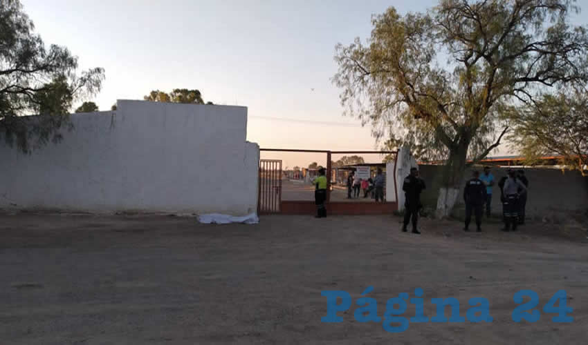 El cadáver de Martín López Esparza fue llevado a la entrada del rancho Los Aguilares, en El Llano, por uno de sus vástagos