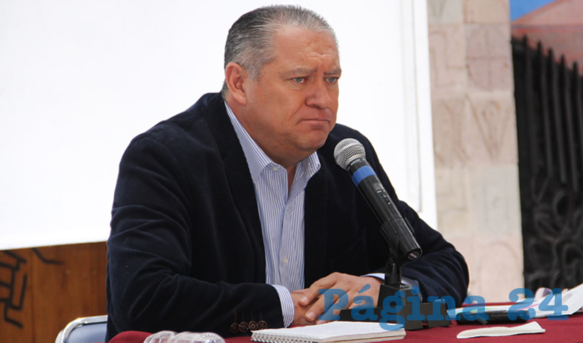 Javier Calzada Vázquez, diputado local por el extinto Partido Encuentro Social (PES) (Foto: Archivo Página 24 Zacatecas)