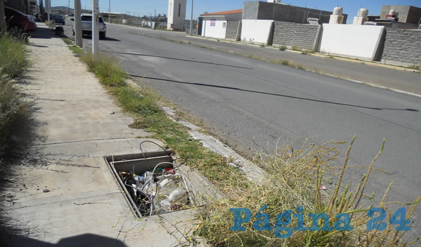 Más de un año con el problema (Foto Rocío Castro Alvarado)