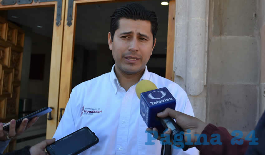 Julio César Chávez Padilla, alcalde de Guadalupe