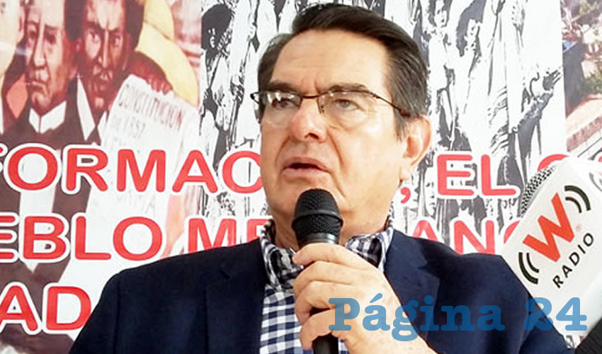 Hugo Rodríguez dijo que han recibido datos de familiares de los reclusos y de custodios y personal administrativo que laboran en Puente Grande, donde acusan al gobernador Enrique Alfaro y a la Secretaría de Salud Jalisco de manipular las cifras de contagio, y confirman la muerte de al menos tres trabajadores de la penitenciaría. “Que la CEDHJ vaya e investigue”, exigió/Foto: Francisco Tapia