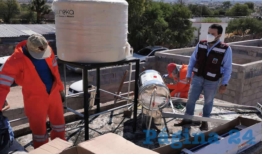 Ulises Mejía Haro reactivo la supervisión de las acciones del programa permanente de mejoramiento de vivienda