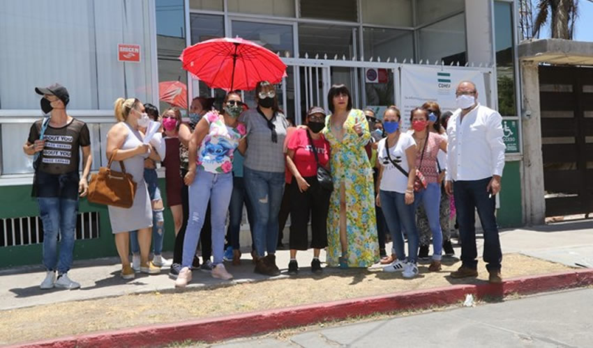 Sexoservidoras pusieron una queja en la CDHEA contra el presidente municipal de Pabellón de Arteaga (Foto: Eddylberto Luévano Santillán)