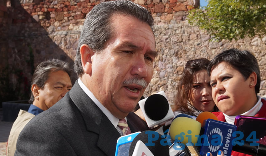 Jesús Gerardo López Longoria, vocero de la Secretaría de Salud de Zacatecas (SSZ) (Foto: Archivo Página 24)