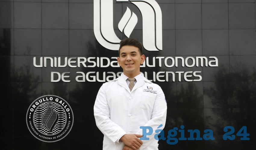 Osvaldo realiz&oacute; una solicitud para ser acreedor al premio Pfizer a la Excelencia Acad&eacute;mica en este 2020