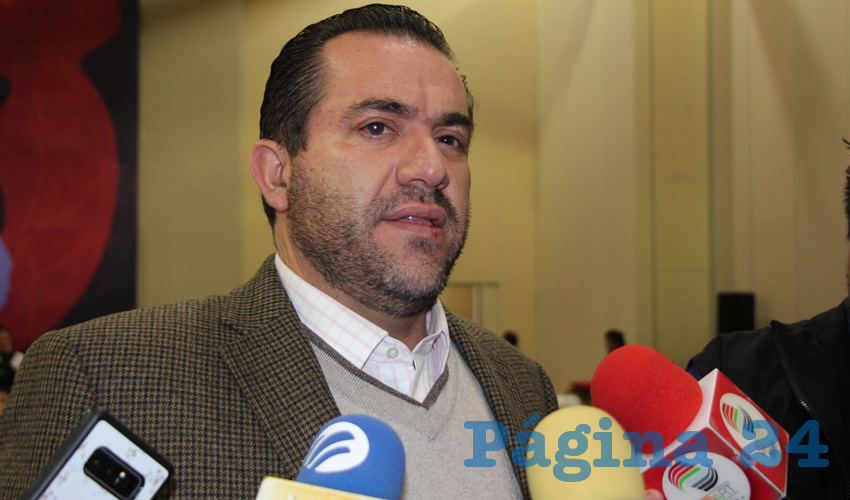 Luis Fernando Maldonado Moreno, titular de la Secretaría de Agua y Medio Ambiente (SAMA) (Foto Archivo Página 24)