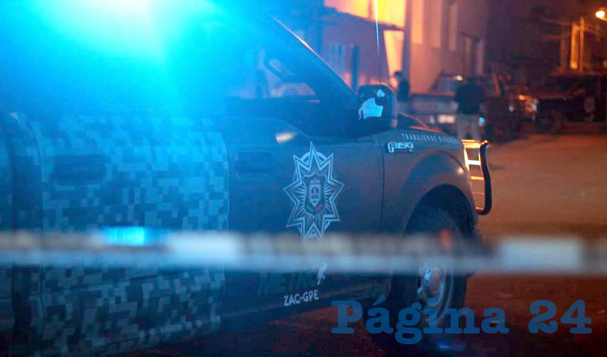 El arribo de los policías