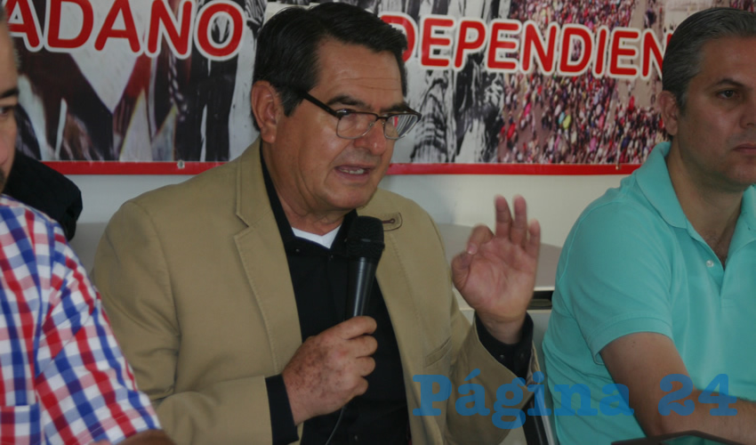 Hugo Rodríguez, delegado presidente de Morena Jalisco, dijo que cuando se escuchen las razones que tuvo la diputada Patricia Meza para apoyar la megadeuda de Alfaro, dejando de lado la postura del partido, se determinará si hay o no motivos para abrirle expediente y sancionar sus derechos electorales/Foto: Francisco Tapia