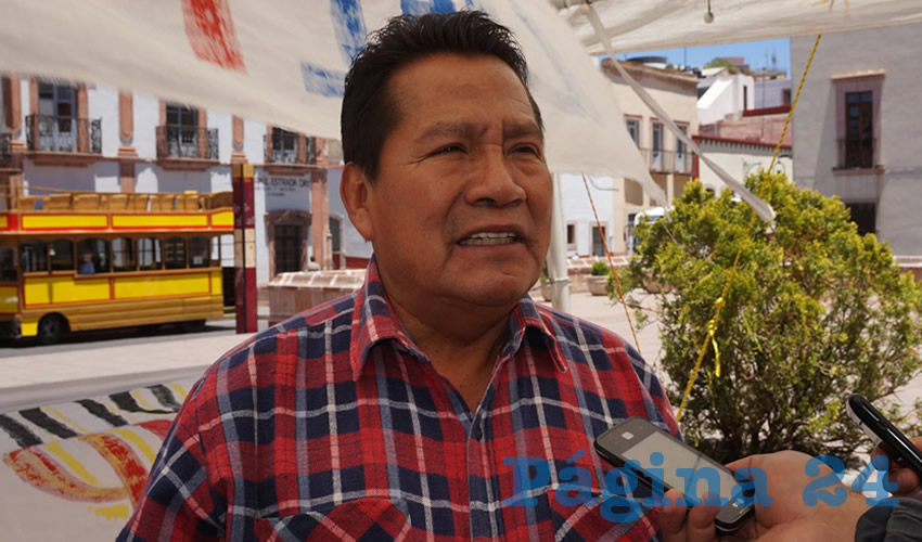 Manuel Alvarado Pérez, líder estatal de la organización campesina El Barzón (Foto Archivo Página 24)