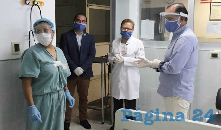 Con los insumos entregados se podrá garantizar que su personal médico siga atendiendo a pacientes sospechosos de COVID-19 sin riesgo alguno