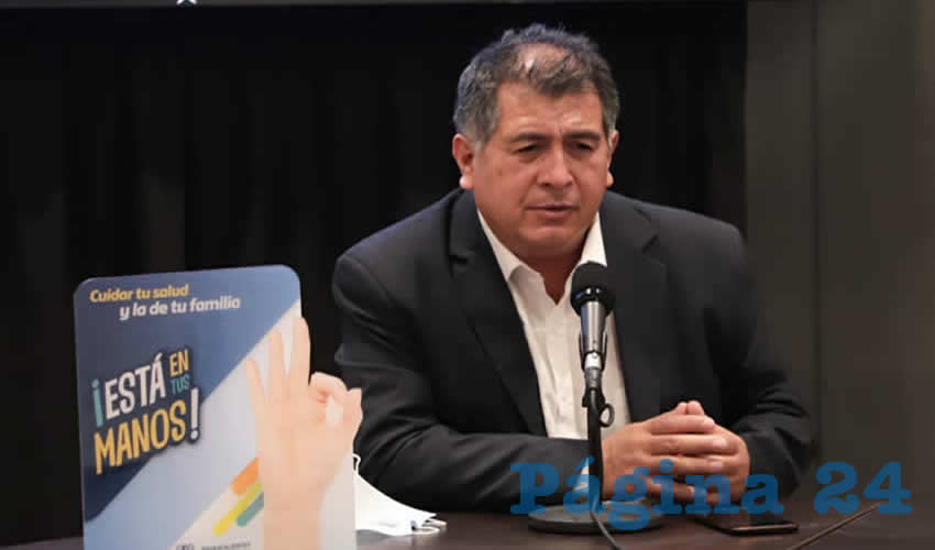 Octavio Jim&eacute;nez Mac&iacute;as, titular de la Guardia Sanitaria