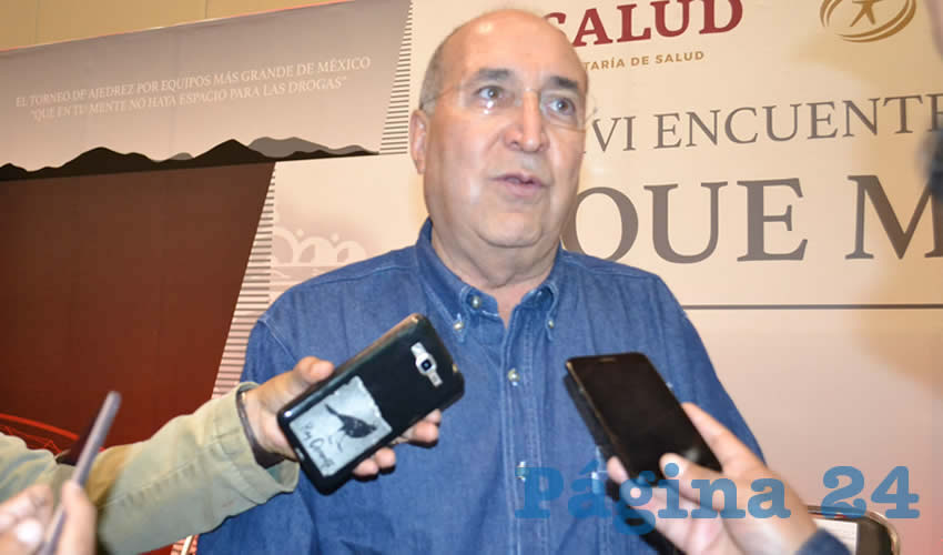 Gilberto Breña Cantú, titular de la Secretaría de Salud de Zacatecas (SSZ)