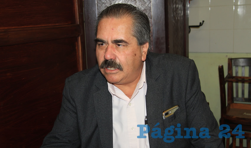 Felipe Álvarez Calderón, comentó que la administración a cargo de Alejandro Tello Cristerna deberá redoblar esfuerzos para contener los incidentes delictivos en la mayoría de los municipios, y especialmente en la zona conurbada (Foto: Merari Martínez)