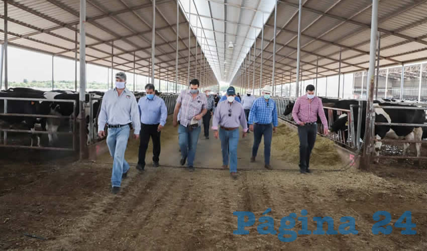 El gobernador Martín Orozco Sandoval visitó las instalaciones del Rancho San Gabriel