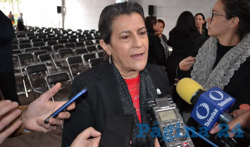 Gema Mercado Sánchez, titular de la Secretaría de Educación local (Seduzac) (Foto Archivo Página 24)