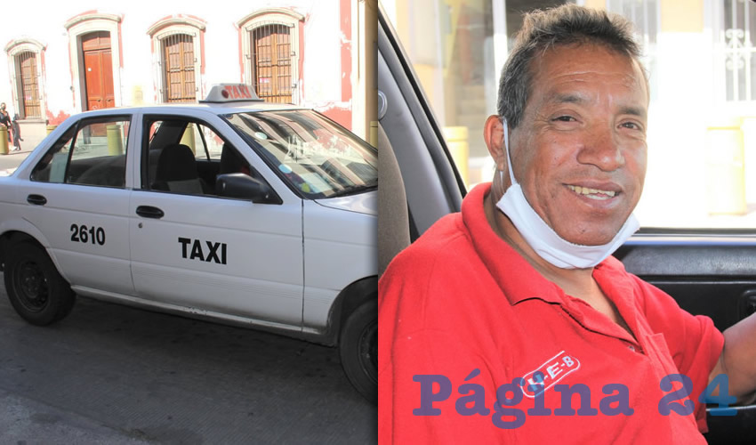 Quirino Moreno Ruiz, taxista (Fotos: Juan Fernando Reyes Ortega)