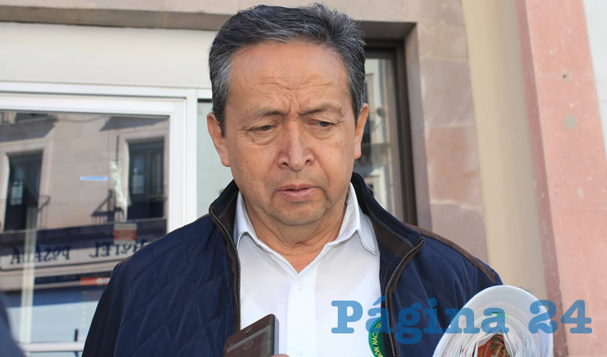 Efraín Arteaga Domínguez, líder estatal de la Unión Nacional de Trabajadores Agrícolas (UNTA) (Foto Archivo Página 24)