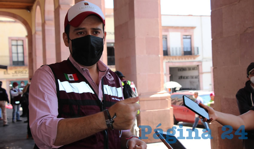 Ulises Mejía Haro, presidente municipal de Zacatecas (Foto: Archivo Página 24)