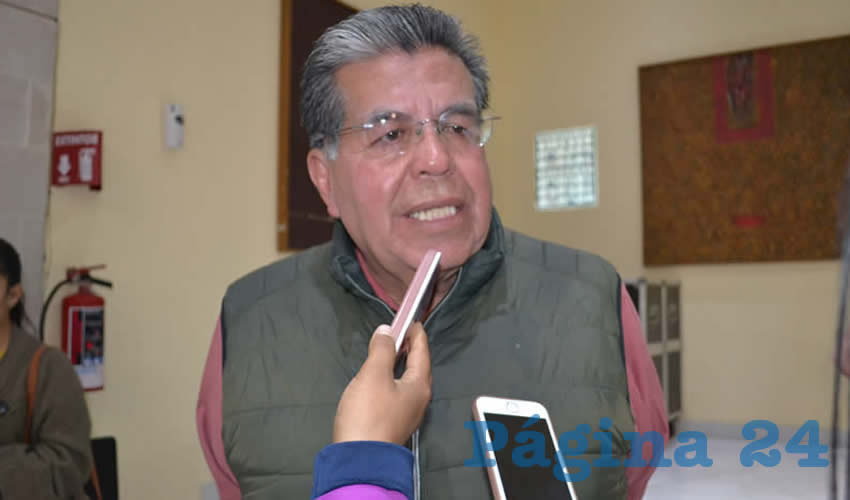 Cuauhtémoc Espinoza Jaime, presidente de la Unión de Colonias Agropecuarias de Zacatecas (Foto: Archivo Página 24)