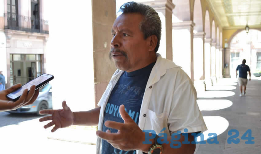Martín Macías Hernández, también conocido como “Martín Pueblo”, (Foto: Merari Martínez)