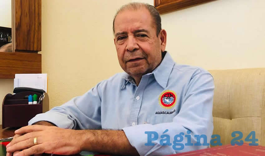Alfredo Gonz&aacute;lez Gonz&aacute;lez, l&iacute;der de la Confederaci&oacute;n de Trabajadores de M&eacute;xico 