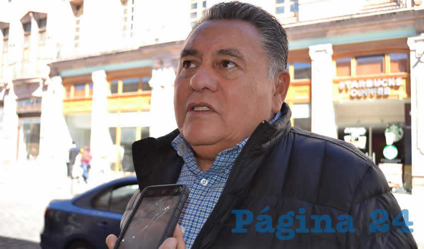 Arturo Ortiz Méndez, dirigente estatal del PRD (Foto: Archivo Página 24)