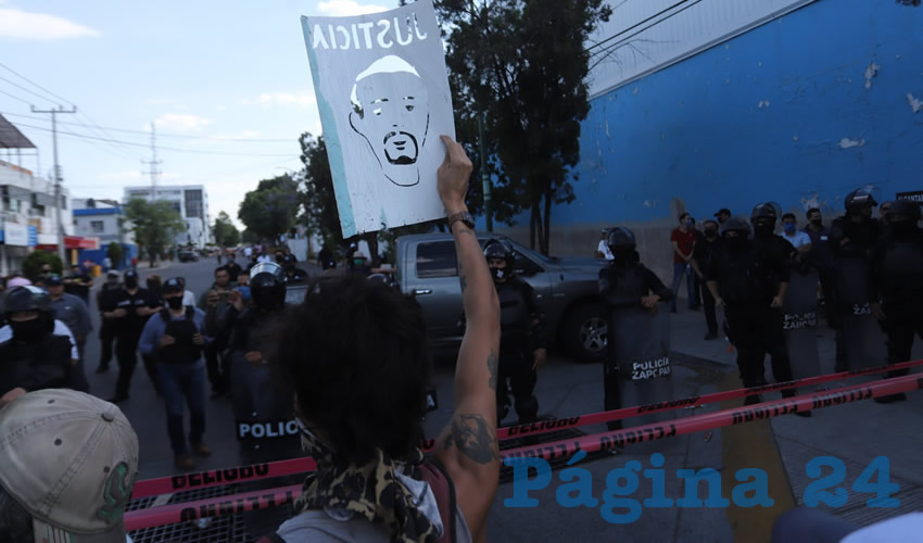 La lista con los nombre de desaparecidos reportada en redes sociales por manifestantes/Foto: Especial