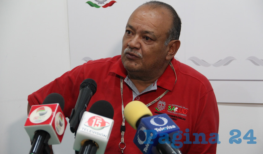 Roberto Hernández Dávila, responsable del programa de Enfermedades Transmitidas por Vector de la Secretaría de Salud de Zacatecas (SSZ) (Foto Archivo Página 24)