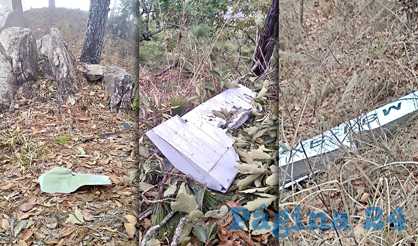 En el camino de Las Huecas, municipio de San Sebastián del Oeste, fueron encontrados los cuerpos de Adrián Ventura Dávila y sus acompañantes (Fotos: Especial)