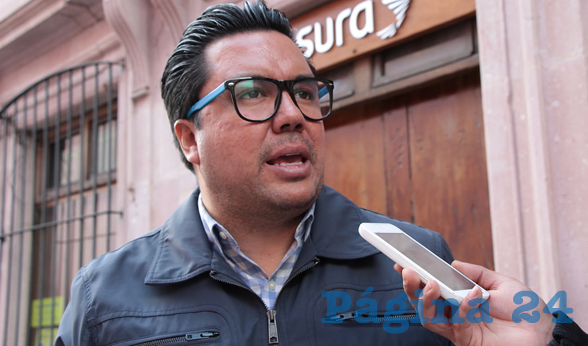 Omar Carrera Pérez, diputado local por Morena (Foto: Archivo Página 24)