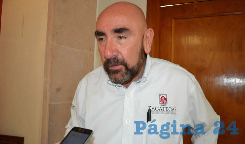 Jorge Eduardo Muñoz Franco, director de Seguridad Pública Municipal de la capital (Foto Archivo Página 24)