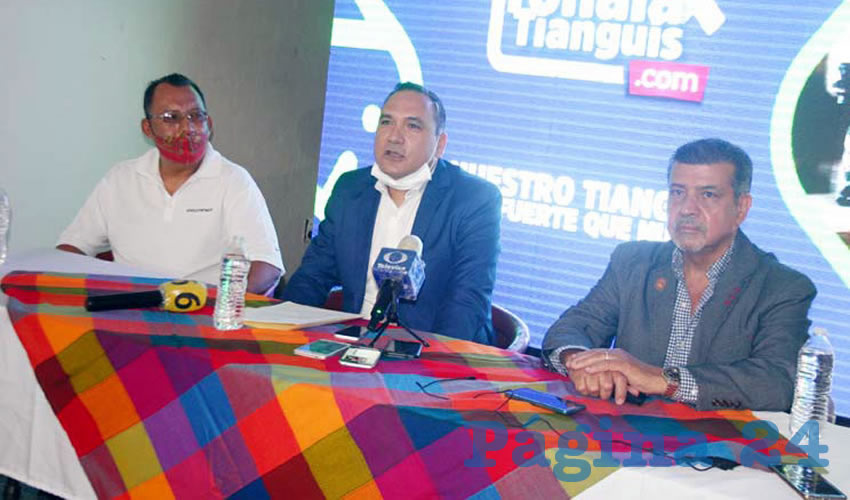 “Esto no es una página de Facebook, no es una página de Twitter, quisimos hacer una cosa profesional, algo que tenga trascendencia para el municipio de Tonalá y su comercio que es el corazón, es de lo que vivimos en el municipio”, remarcó el regidor Enrique Guzmán/Foto: Francisco Tapia