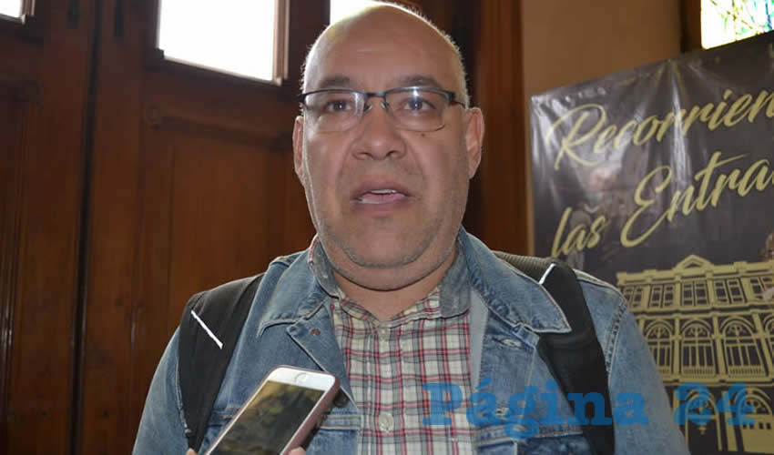 Carlos García Murillo, militante del Partido de la Revolución Democrática (PRD) (Foto: Archivo Página 24)