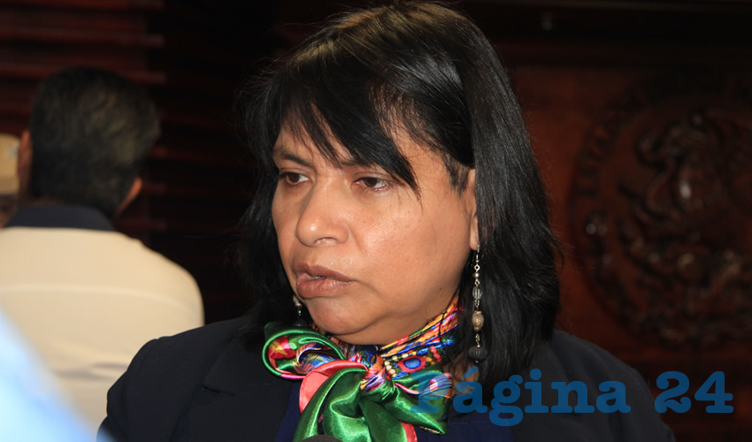 Guadalupe López Marchant, titular de la Secretaría de Desarrollo Urbano, Vivienda y Ordenamiento Territorial (Seduvot) (Foto Archivo Página 24)