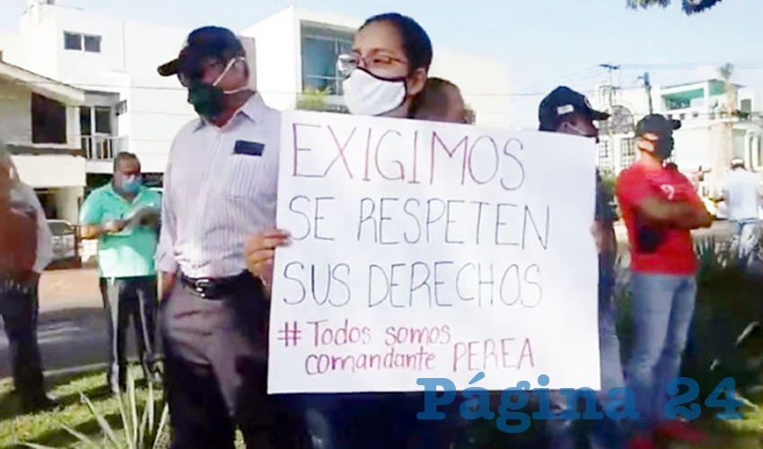Tras denunciar que su marido es víctima de manejos políticos, Cinthya Hernández, esposa del comandante Salvador N., “J3”, ha padecido hermetismo total por parte de la fiscalía, incluso de la misma CEDHJ, la cual “se ha negado” a prestarles apoyo, ni siquiera para verificar que se respeten los derechos del detenido/Foto: Especial
