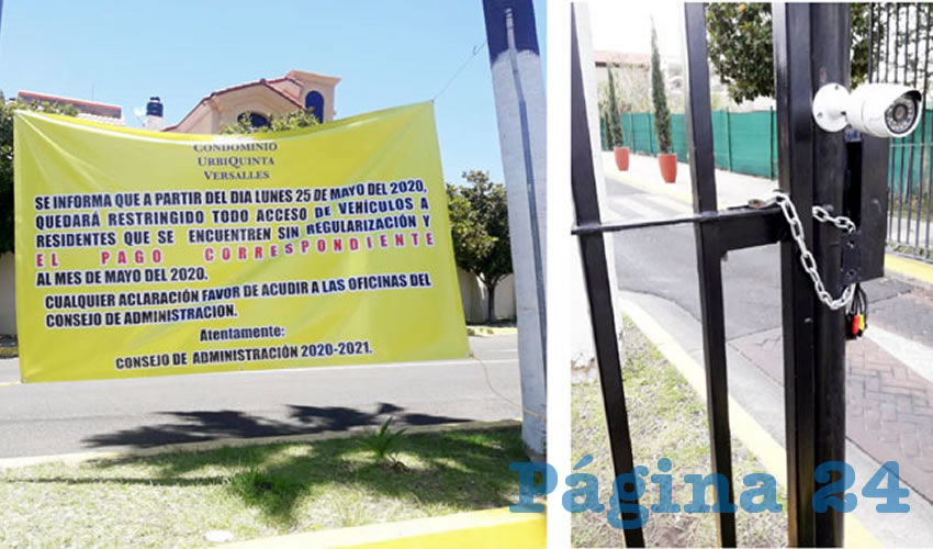 Vecinos del coto Versalles, en la colonia Urbi, en Tonalá, denunciaron que la mesa directiva actúa en contra de los derechos de muchas familias, al tomarse atribuciones con las que “legalmente no cuenta”, como impedir el acceso de vehículos de quienes tienen adeudos/Fotos: Francisco Tapia