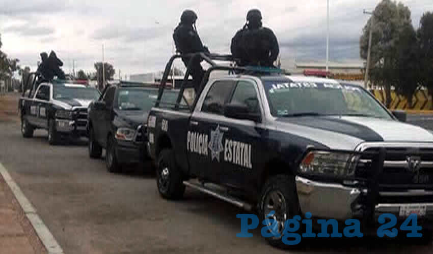 La movilización policíaca
