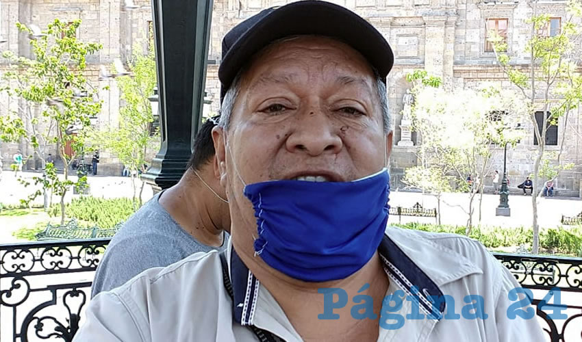Pablo Cuaxil, el representante de los ferieros, dijo en entrevista que la única manera en que podrían retirar el plantón sería con la aprobación de libertad para regresar a trabajar, algo que tras cuatro horas de protesta no lograron obtener