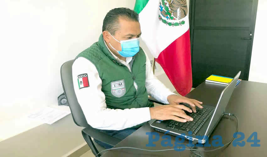 Ignacio Fraire Zúñiga, delegado en Zacatecas del Instituto Nacional de Migración (INM) (Foto Archivo Página 24)