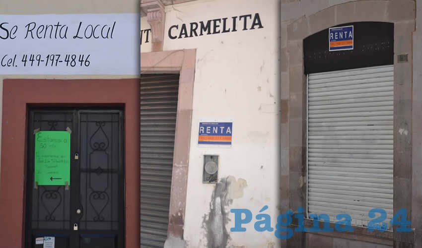 Comerciantes del Centro Histórico amenazaron con manifestarse esta semana en caso de que el gobernador Alejandro Tello Cristerna no los apoye (Fotos: Archivo Página 24)