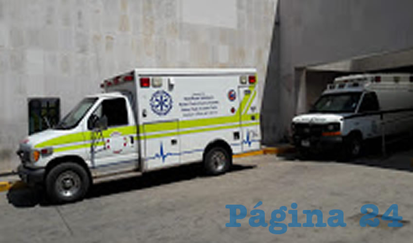 Fue ingresado al hospital del IMSS
