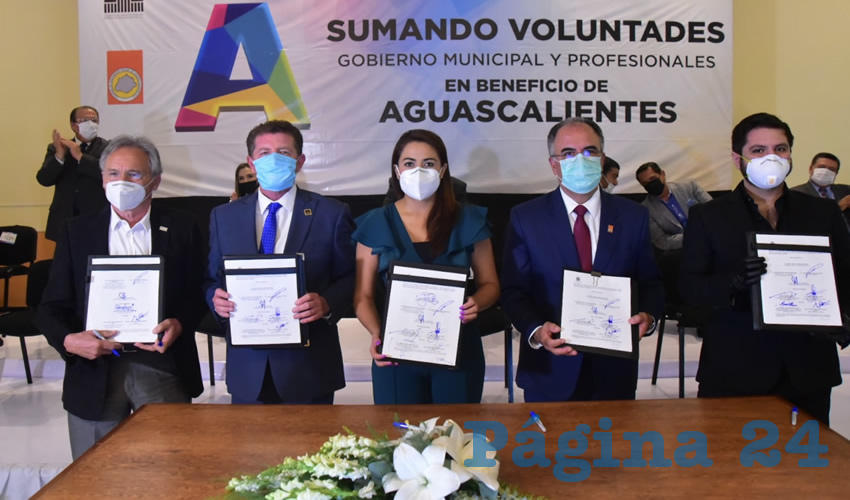La Alcaldesa destacó la importancia de contar con la experiencia de estos profesionales que además ofrecen conferencias de planeación y diseño urbanístico