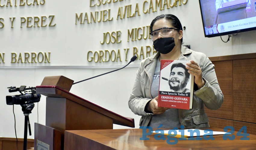 Alma Gloria Dávila Luévano, diputada local por Movimiento Regeneración Nacional (Foto: Rocío Castro Alvarado)