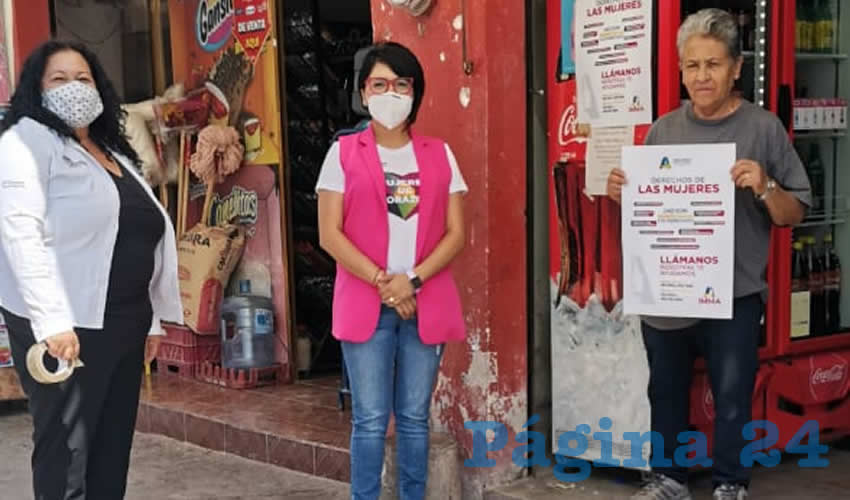 Se generó un convenio con las tiendas de conveniencia OXXO, quienes se han sumado a esta red de protección permitiendo colocar carteles informativos
